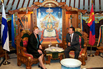 Officiellt besök i Mongoliet 30.8.-1.9. 2011. Copyright © Republikens presidents kansli  